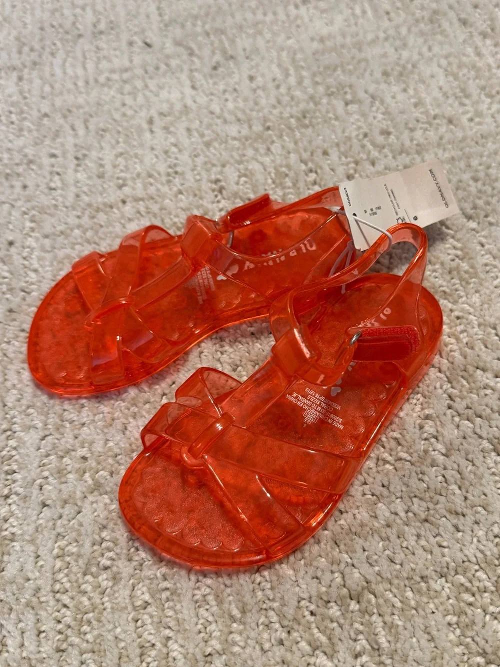 NWT Old Navy Kids correl Jelly Sandals (6)